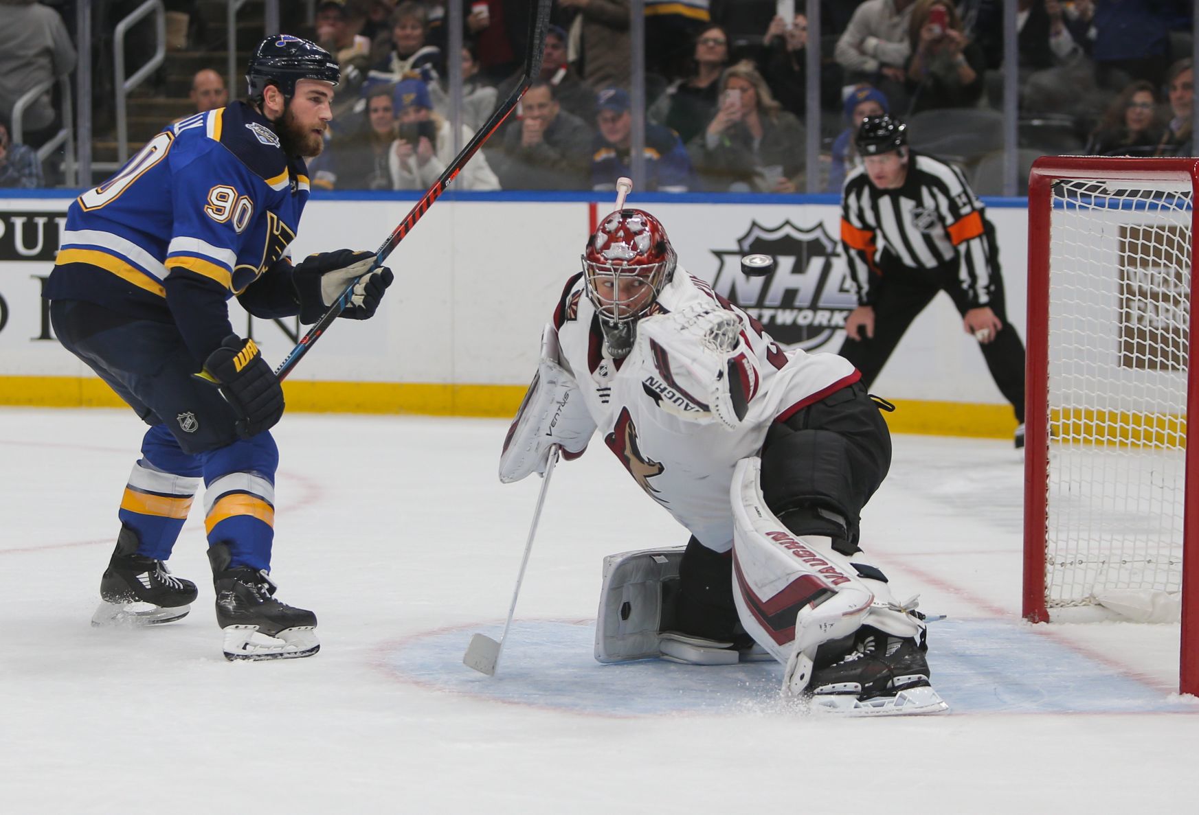 Blues take on the Coyotes